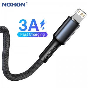 1m 2m 3m USB 充电器电缆数据线适用于 Apple iPhone 13 12 11 XS X XR 6 6s 7 8 Plus 5 5S iPad 长短快充电话线