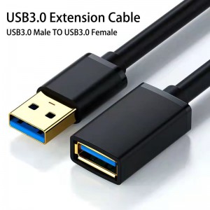 Kebiss USB3.0 智能电视延长线 PS4 Xbox One SSD USB 转 USB 数据线延长线迷你 USB3.0 2.0 延长线